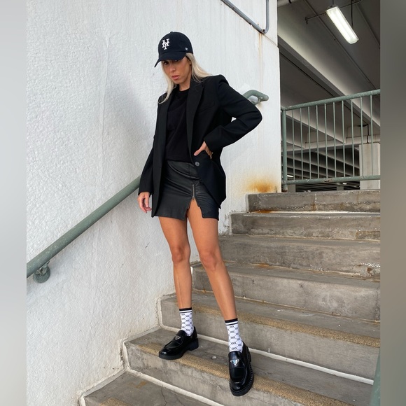 Free People Leather Skirt - Picture 4 of 5